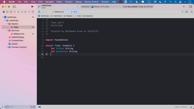 SwiftUI TodoList App Using JSON API - Fetching and Displaying Items смотреть онлайн