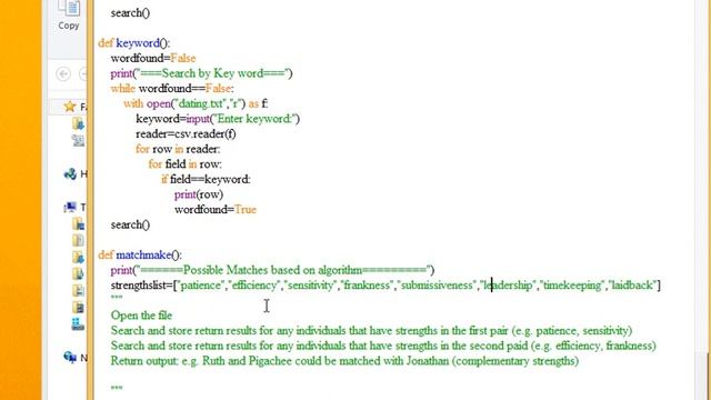 6 - Dating Program- Algorithm Design and Validation consideration смотреть онлайн