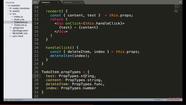 React 16.x教程｜4.2 PropTypes与DefaultProps的应用—— React系列课程从零基础到项目开发实战 смотреть онлайн