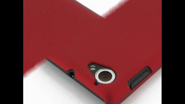PDair Rubberized Hard Cover for Sony Xperia L S36H (Red) смотреть онлайн