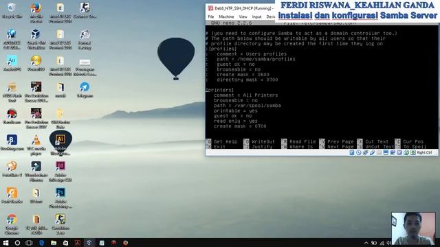 Konfigurasi Samba debian 8 смотреть онлайн