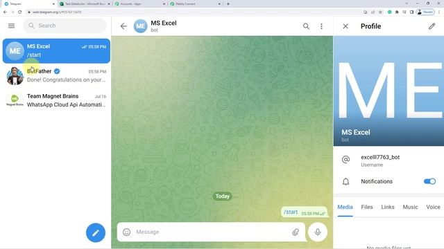 How to Send Telegram Messages from Microsoft Excel - MS Excel Telegram Automation смотреть онлайн