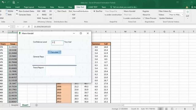 How to do Mann-Kendall Test in Excel by using Data-Tool | Trend Analysis смотреть онлайн