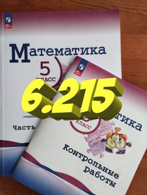 математика 5 класс номер 6.215