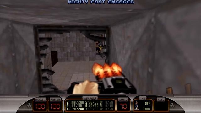 Прохождение игры Duke Nukem 3D 1 эпизод 2 уровень смотреть онлайн