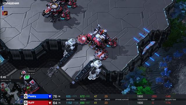 ДОЛБИСЬ КАК RUFF: Новые матчи креативного террана из Америки, который долбит что угодно в StarCraft