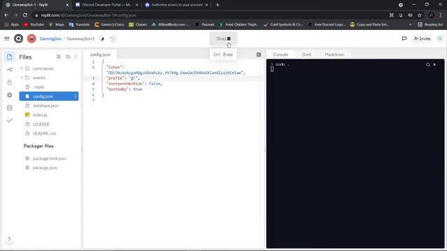 How to make a giveaway bot on discord! | No coding required! смотреть онлайн