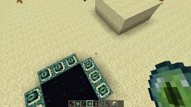 КАК СДЕЛАТЬ ВРАТА В КРАЙ!! В minecraft смотреть онлайн