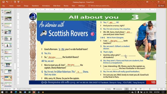 48_ Headway Beginner 5th edition " Unit 3 All about you " смотреть онлайн