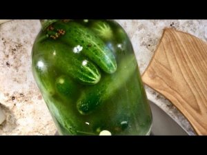 Вкусные огурцы на зиму без уксуса. Супер просто готовить.