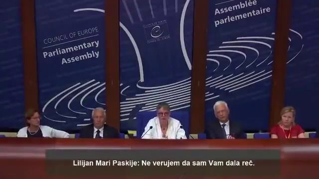 Отличное выступление сербского депутата Александра Шешеля в ПАСЕ! Гончаренко после слов об смотреть онлайн