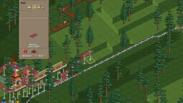 Rollercoaster Tycoon Corkscrew Follies #143 (Harmonic Hills: The Hurricane) смотреть онлайн