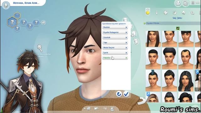 Sims 4 I Zhongli From Genshin Impact + CC Links смотреть онлайн