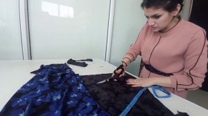 Крой национальное ТАДЖИКСКОЙ ПЛАТЬЕ