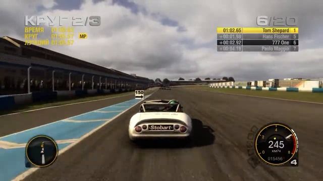 Race Driver Grid 8min GamePlay смотреть онлайн