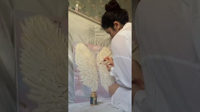 Крылья Ангела #яхудожник #artist #творчество #картина #рисунок #creative #drawing #painting #art смотреть онлайн