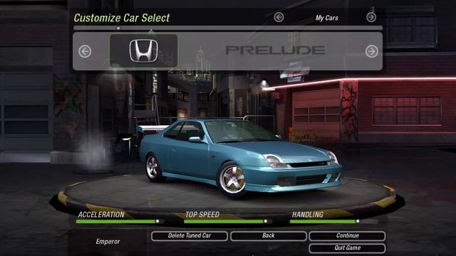 NFS Underground 2 | Honda Prelude | Customization and Gameplay смотреть онлайн