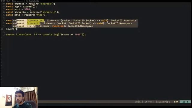 Globalize SocketIO's IO Variable using Node JS смотреть онлайн