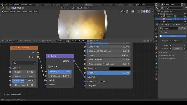 Blender 2.9 Tutorial - Brushed Metal (Chrome) | Fast and Easy for Beginner! смотреть онлайн