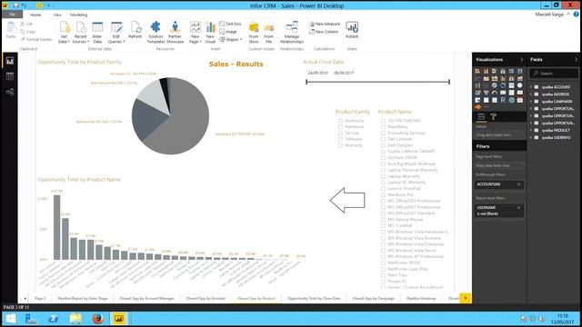 Power Bi for Infor CRM WebEx Recording | Xperience Group смотреть онлайн