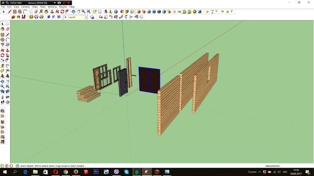 Экстерьеры в скетчап и v-ray (проекты домов быстро) #2 смотреть онлайн