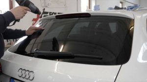 Как научиться тонировать авто, 3 способа формовки тонировки.