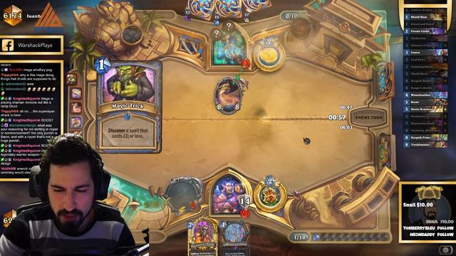 CLASSIC Control Warrior WORKS! | Scholomance Hearthstone смотреть онлайн