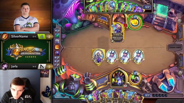 SilverName vs Jarla - Group B Initial - Hearthstone Grandmasters Europe 2020 Season 1 - Week 1 смотреть онлайн