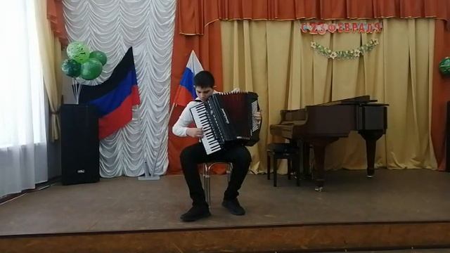 Русская народная песня "Вечор матушка" - Малин Андрей смотреть онлайн
