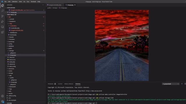 Tutorial how to Serve an Image from Laravel server and fetch it form Flutter App смотреть онлайн
