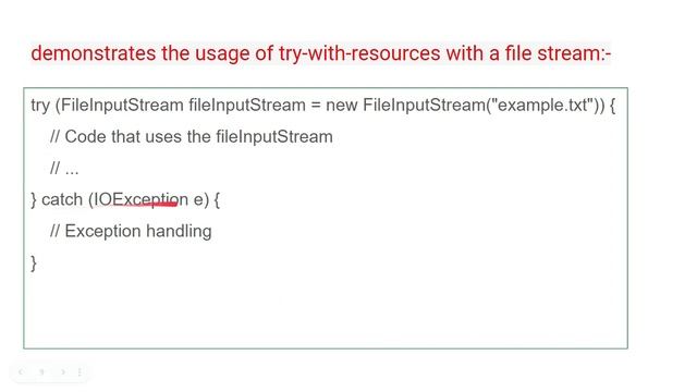 Java 7 features with example6 смотреть онлайн