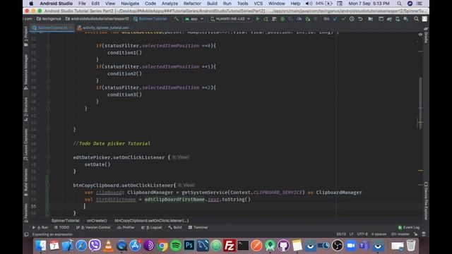 How to Copy Text to Clipboard in Android using Kotlin - Android Studio Kotlin Tutorial смотреть онлайн