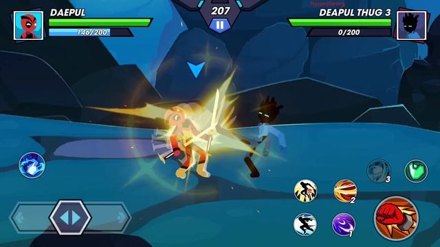 Stickman Fighter Infinity - Super Action Heroes - All Levels 1 - 9 (Android, iOS) смотреть онлайн