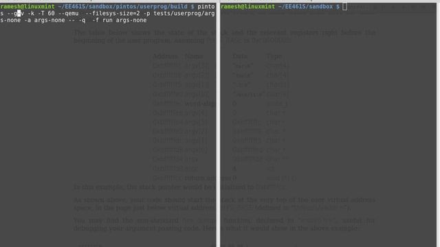 Debugging Pintos смотреть онлайн