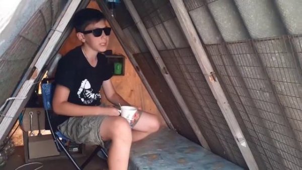 Обзор домика школьника.