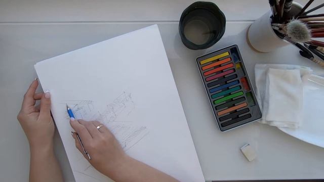 Derwent Inktense Blocks | Как ими рисовать? | How to draw? смотреть онлайн