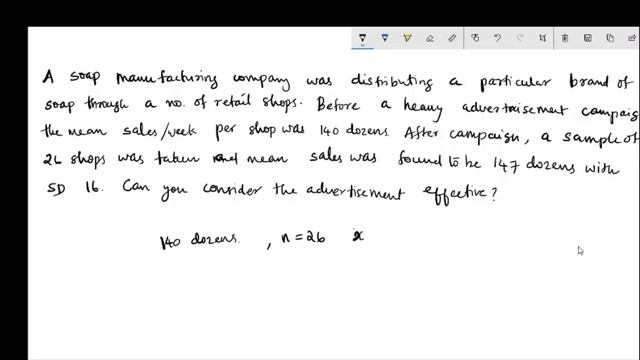 Tests based on t distribution in MS Excel смотреть онлайн