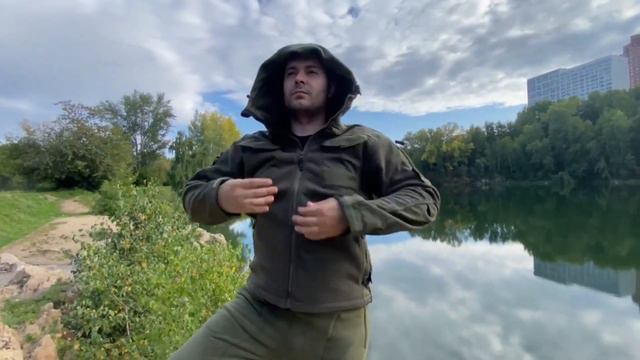 Флисовая кофта / куртка с капюшоном смотреть онлайн