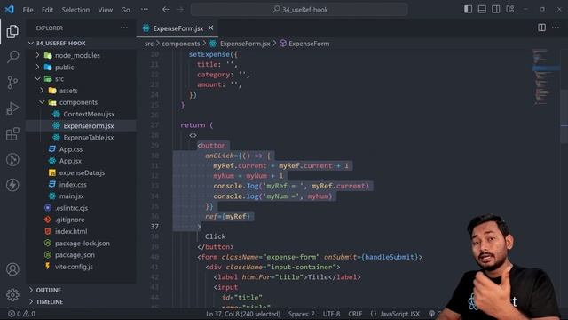 useRef Hook Explained in Hindi | The Complete React Course | Ep.34 смотреть онлайн