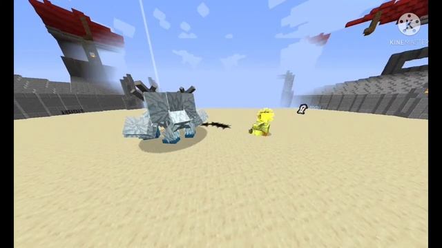 Mob battle | The Sun Chief vs Frostmaw | Mincraft Java Android смотреть онлайн