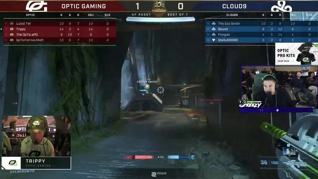 SHOTZZY REACTS TO OPTIC HALO WINNING WORLD CHAMPIONSHIP LIVE смотреть онлайн