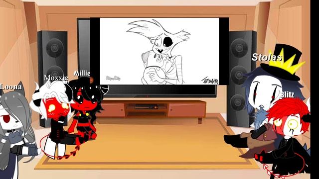 Helluva Boss reacts to Hazbin Hotel Funny 6 (bit of a swear warning) смотреть онлайн