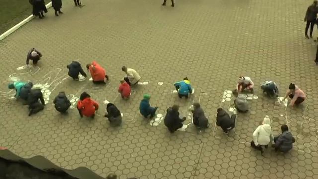 Флешмоб Дети за безопасность дорожного движения! смотреть онлайн