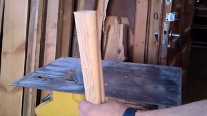 Изготовление ручки для кувалды