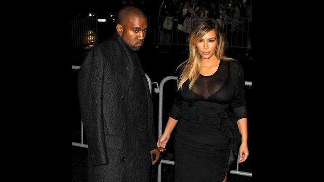 Ким Кардашьян в свадебном платье цвета шампанского появилась на юбилее Пи Дидди смотреть онлайн