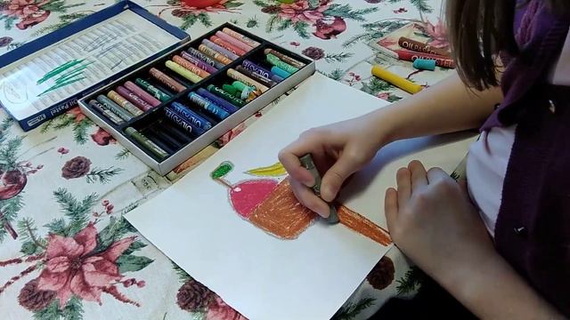 Рисуем миску с фруктами и бокал смотреть онлайн