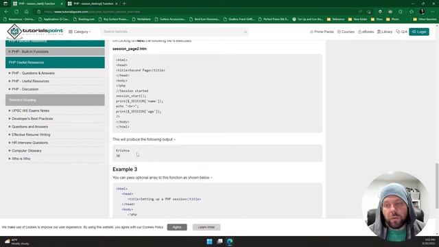 Session Start and Destroy in PHP смотреть онлайн