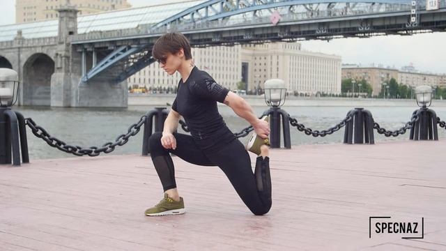 Растяжка: передняя поверхность бедра смотреть онлайн