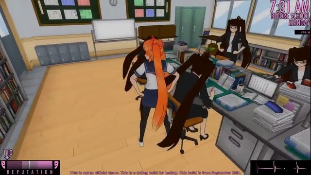 I dont even need a senpai!!!!! yandere simulator tsundere simulator mod смотреть онлайн