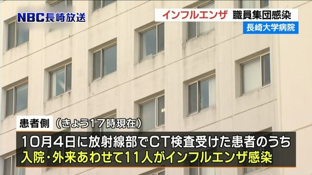 長崎大学病院でインフルエンザ集団感染 смотреть онлайн